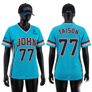 เสื้อเจอร์ซีย์ตาข่ายโพลีเอสเตอร์พรีเมียม 160 GSM สีแดงขาว ตัดต่อแผงสีตัดกัน คอวี พิมพ์ลายแบบซับลิเมชั่นด้วยความร้อนตามสั่ง - Product Image 5