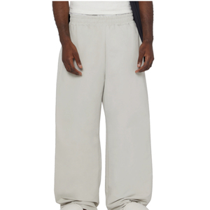 Custom High Quality Heavyweight <b>Flared</b> Sweatpants <b>Men</b> Oversize Baggy 100% Cotton Mid Elastic Waist Casual - Product Image 1