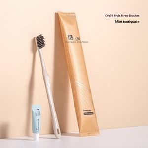 Kit <span class=keywords><strong>dentaire</strong></span> jetable personnalisé en papier kraft écologique <span class=keywords><strong>pour</strong></span> hôtel, ensemble d'articles de toilette en papier kraft <span class=keywords><strong>pour</strong></span> hôtel - Product Image 2