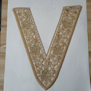 Blouse élégante brodée à sequins légers pour femme, tenue décontractée de bureau, tunique mode été en tissu ORGEZA, vêtements d'intérieur - Product Image 1