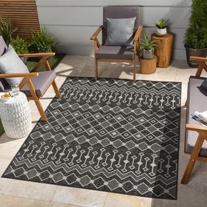 Sunshine GC_HAR2020 Antracite 7 piedi 10 pollici X 10 piedi 3 pollici Tappeto per Interni/Esterni - Product Image 1