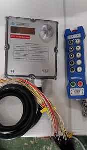 Precio de fabricante para un control remoto por radio CMK F24-10S, 10 pulsadores de velocidad única + 1 pulsador tipo hongo de apagado + 1 pulsador de encendido, IP-66, alcance de 100 metros. - Product Image 2