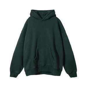 เสื้อฮู้ดดี้ผู้ชายไซส์ใหญ่พิเศษ ผ้าฟลีซหนานุ่ม คุณภาพสูง 400 กรัม ผลิตจากผ้าฝ้ายผสมโพลีเอสเตอร์ พร้อมปักโลโก้ตามสั่ง - Product Image 1