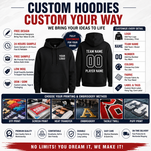 Sudadera con Capucha Personalizada de Estilo Urbano, Sudadera Extra Grande de Algodón y Felpa, Sudadera Unisex de Moda, Fabricante de Marca Privada OEM ODM - Product Image 5