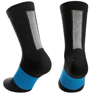 Nouvelle conception, chaussettes de sport pour hommes de qualité supérieure, épaisses, à compression, avec logo personnalisé, chaussettes tubulaires, cyclisme, basketball, super élastiques - Product Image 4