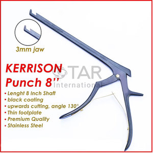 เครื่องมือแพทย์กระดูกและข้อ Kerrison Punch  คีมตัดกระดูกสันหลังอเนกประสงค์ Kerrison Rongeur คุณภาพสูง ผลิตจากเหล็กกล้าไร้สนิม - Product Image 6