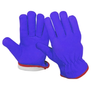 Premium Quality Cowhide Grain Safety <b>Gloves</b> with Fur Lining Comfortable Hand and Arm Protection for Industrial Working Driving - Product Image 6