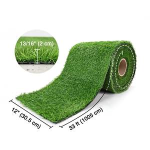 Tapis d'herbe artificielle 33x1 pieds avec une hauteur de 0,8 pouce, catégorie de produit haut de gamme - Product Image 2