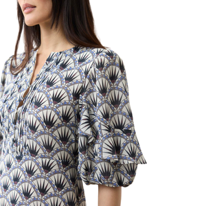 Vestido Mini Estampado para Mujer, Cuello Cuadrado, Estilo Casual - Product Image 2