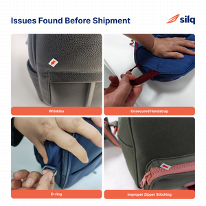 บริการตรวจสอบคุณภาพกระเป๋าเป้สะพายหลัง SILQ 1 Man-Day ตามมาตรฐาน ISO และ AQL พร้อมรายงานภายใน 24 ชั่วโมง โดยผู้ตรวจสอบท้องถิ่นที่ได้รับการรับรอง - Product Image 2