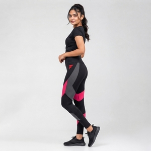 Women <b>Legging</b> Premium Yoga Pants Flexible Stretch Fabric Comfortable Construction Breathable Lightweight Design For Yoga Gym - Product Image 2
