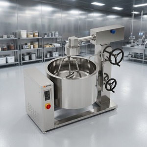 Chaudière à vapeur rotative à induction Amicook 380V/440V, modèle robuste et durable, pour cuisson à l'induction, service alimentaire, facile à utiliser - Product Image 2