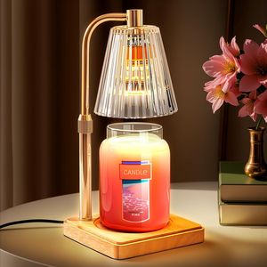 Regali di Natale e Compleanno per Donne, Mamma, Sorella, Amica: Lampada Scaldacera con Timer e Candele in Barattolo per l'Inaugurazione della Casa - Product Image 1
