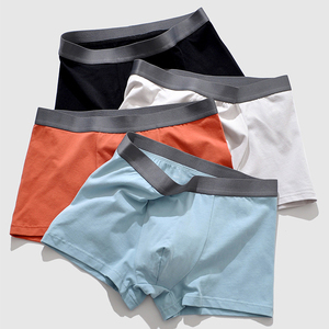 Bóxers para Hombre de Primera Calidad, Suaves y Cómodos, de Spandex/Algodón, Corte Medio, Transpirables, Tejido OEM, Ecológicos, Antibacterianos, Personalizados - Product Image 3