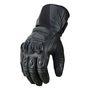 Gants de course pour homme, design personnalisé, entièrement en cuir, compatibles écran tactile, avec coques en carbone pour la protection des doigts. - Product Image 5