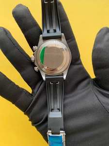 BOJ Plain R.O.L.E.X.71 Trendy Stainless Steel Mechanical Japanese Automatic Analog <b>Watch</b> For Men Swiss Made Rubber Belt <b>Watch</b> - Product Image 3