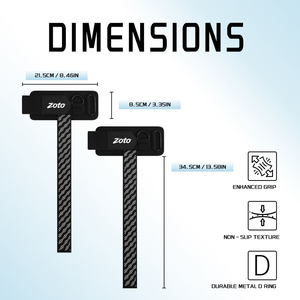 สายรัดยกน้ำหนักซิลิโคนกันลื่นแบบ D-Ring พร้อมแผ่นรองนีโอพรีน สำหรับเพิ่มแรงในการยก  สายรัดยกน้ำหนักสำหรับเดดลิฟท์และการฝึกความแข็งแรง  ผู้จำหน่ายสายรัดยกน้ำหนัก - Product Image 5