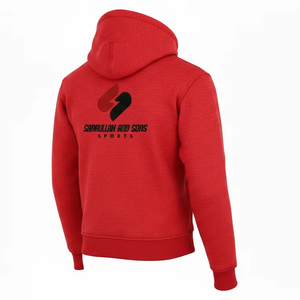 Sweat-shirt à capuche zippé pour homme de qualité supérieure, personnalisable, respirant, vêtements de sport décontractés, fournisseur en gros - Product Image 4