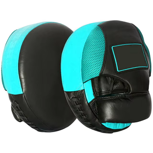 Almohadillas de cuero premium para entrenadores profesionales de boxeo, manoplas de boxeo que absorben impactos para velocidad y precisión, tamaño adulto. - Product Image 6