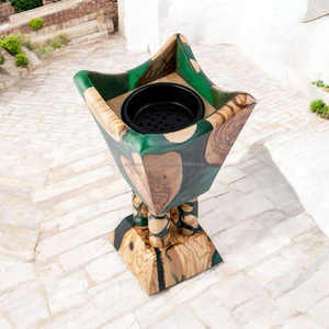 Quemador de Incienso Indio Artesanal de Madera de Mango y Resina de Alta Calidad, Ecológico, Diseño Moderno, Aromático - Product Image 4