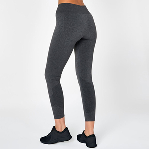 Leggings de yoga sexy à taille haute, confortables et tendance pour femmes, couleur unie, respirants, tricotés, vêtements de sport pour adultes - Product Image 4