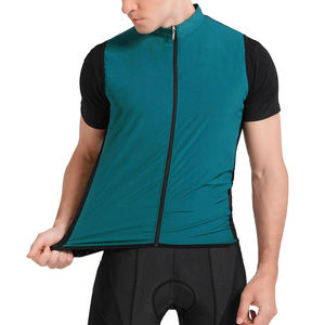Winter <b>Bike</b> Gilet Outdoor Windproof Breathable Cycling Vest Full Sleeve Jersey Mtb OEM Waterproof 100% Polyester Unisex for - Product Image 1