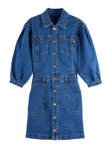 Nouvelle robe longue en jean pour filles, de haute qualité, respirante, en coton, décontractée, personnalisable - Product Image 2