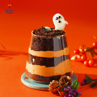 Préparation pré-mélangée pour gâteau au chocolat en sachet certifiée HACCP Chewco, pour la pâtisserie, avec une durée de conservation de 18 mois