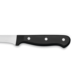 Premium <b>Fish</b> Filleting <b>Knives</b> with Slim Stainless Steel Sharp Plain Edge Blade Black Triple Rivet Handle for Seafood Preparation - Product Image 3
