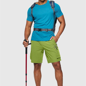 Shorts de golf pour hommes, personnalisation de la marque, légers, 100% coton, anti-UV, vêtements de performance en toile, fournisseur Pakistan, fabrication OEM - Product Image 3