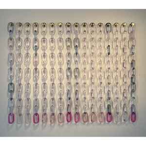 Cadena de Eslabones con Forma de Búho de Resina Ecológica Personalizada, Tamaño Grande, Multicolor, Hecha a Mano, Arte y Coleccionismo, Decoración del Hogar - Product Image 6