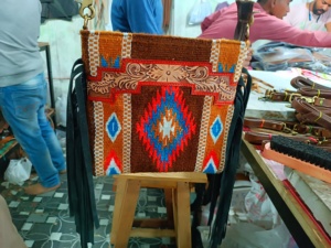 Nuevo Bolso Bandolera Vintage de Verano Estilo Western con Diseño de Manta, de Cuero Genuino, Impermeable y Portátil - Product Image 3