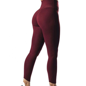 New Latest Design Breathable Comfortable Women High Waist Push up <b>Leggings</b> for Gym Fitness Running Women <b>Leggings</b> OEM - Product Image 4