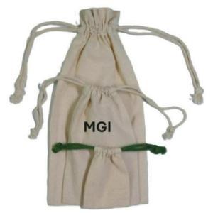 Bolsa con Cordón de Algodón 100% Orgánico al por Mayor, Embalaje de Joyería de Lona Reciclada Resistente, Ecológico, Seguro y Personalizable MGI - Product Image 2
