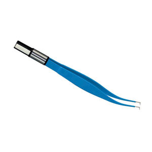 Pinzas de Coagulación Bipolares Eléctricas Premium, Instrumento Quirúrgico Reutilizable de Acero Inoxidable, Color Azul, para Uso Hospitalario - Product Image 1