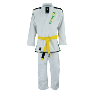 Uniforme de Artes Marciales de Alta Resistencia Personalizado para Jiu Jitsu Bjj, Negro, para Adultos, Karate, con Logotipo Bordado, Tallas Personalizadas, Servicios OEM, 100% Algodón, Secado Rápido - Product Image 4