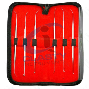 Set6 Kit Profesional Manual de Limpieza Dental con Sonda Oral y Herramientas de Acero Inoxidable, Certificado CE por Grip Surgical - Product Image 5