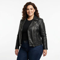Veste en cuir sur mesure de qualité supérieure, taille plus – Mesures corporelles personnalisées requises