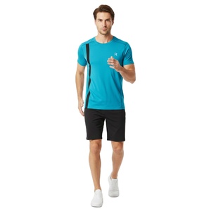 Camiseta de Cuello Redondo para Hombre, Algodón de Alta Calidad, Ajuste Cómodo, Impresión de Logotipo Personalizado, Venta al por Mayor, Moda Casual, Manga Corta, Moderna - Product Image 6