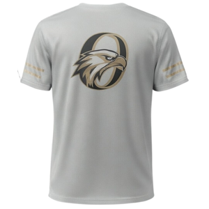 T-shirt de sport blanc pour homme en polyester, uniforme d'entraînement, vêtement d'extérieur, tenue d'équipe, performance sportive - Product Image 2