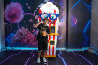 Distributeur automatique de pop-corn, machine à pop-corn, grand distributeur automatique