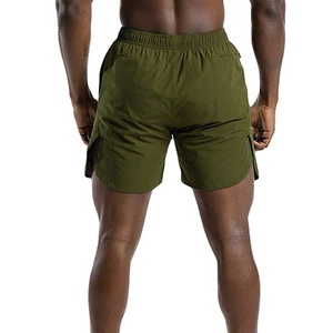 Pantalones Cortos Deportivos para Hombre, 100% Poliéster, para Gimnasio, CrossFit, Entrenamiento, Cintura Elástica, Tejido de Punto, Uso en Verano, Secado Rápido, Venta al Por Mayor - Product Image 3