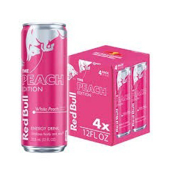 Boisson Énergisante Red Bull Sans Sucre Édition Pêche Blanche d'Été de Haute Qualité 12 x 250ml – Boisson Rafraîchissante Faible en Calories – Prix - Product Image 2