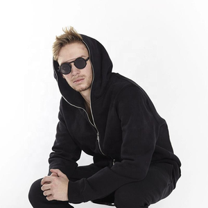 Sweat à capuche unisexe à fermeture éclair intégrale, qualité supérieure, coupe classique, respirant, séchage rapide, streetwear d'hiver - Product Image 2