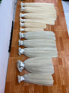 Extensiones de Cabello Humano Virgen Remy Ruso de Todos los Colores, Doble Trama, 100% Natural, a Granel, de Vietnam - Product Image 2