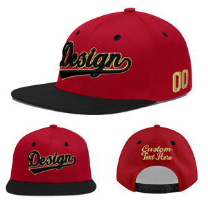 Custom Embroidered Snapback <b>Cap</b> 6-Panel Adjustable Unisex Street Style Baseball <b>Hat</b> Yellow Black Front Letter Design - Product Image 6