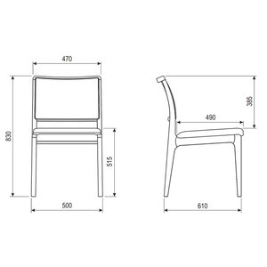 DreamCraft Side Dining <b>Chair</b> From Vietnam - Product Image 6