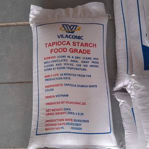 CASSAVA TAPIOCA ALMIDÓN ALTO ESTÁNDAR EXCELENTE VIETNAMÉS MEJOR INGREDIENTE ALIMENTO LIMPIO/GRADO INDUSTRIAL, BARATO EXPORTACIÓN AL POR MAYOR - Product Image 1