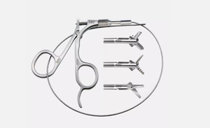 Ciseaux à bandages manuels en acier inoxydable de qualité hospitalière, à prise facile et tranchants, type Lister, pour une utilisation chirurgicale laparoscopique fiable - Product Image 3