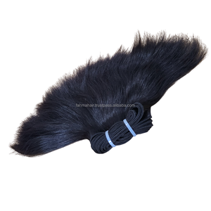 BON MARCHÉ 100 CHEVEUX HUMAINS EXTENSION EN PAQUET INDONÉSIEN REMY VENDEUR NATUREL DHL TOP STYLE DROIT COULEUR NATURELLE - Product Image 3